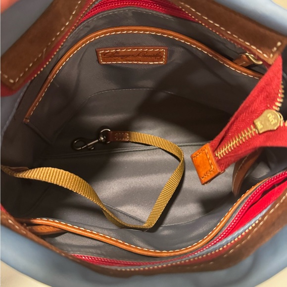 Dooney & Bourke Blue Nylon Crossbody Bag - Picture 13 of 16